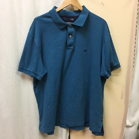 Nautica Polo Teal Chest 50" - Picture 1 of 5